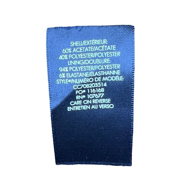 Alice + Olivia Niko Cold Shoulder Blue Saphire Dress Size 10 NWT - Picture 5 of 5